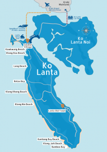 Ko Lanta Map